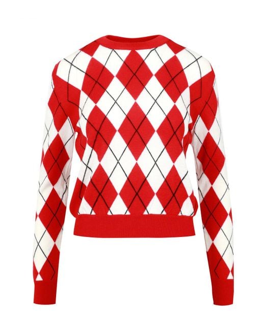 MSGM Red Sweaters