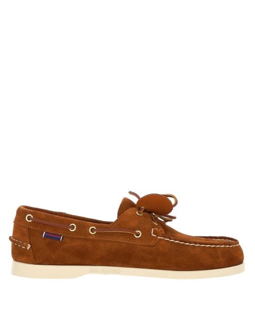 Sebago Brown Portland Loafers for men