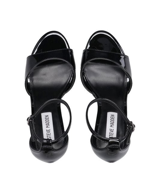 Steve Madden Black Sandals