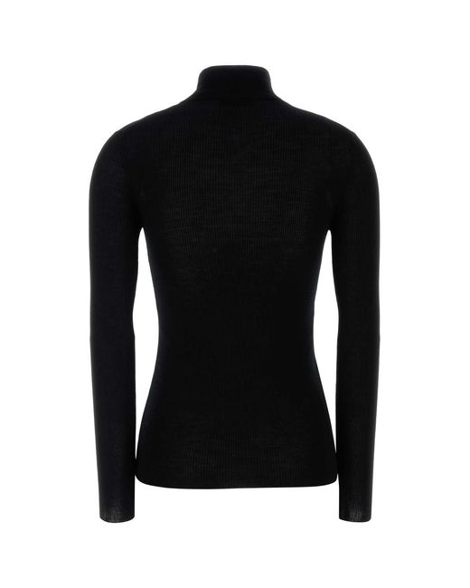 Prada Black Wool Sweater