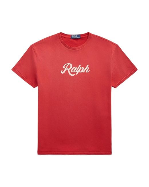 Polo Ralph Lauren Red Short Sleeve T Shirt