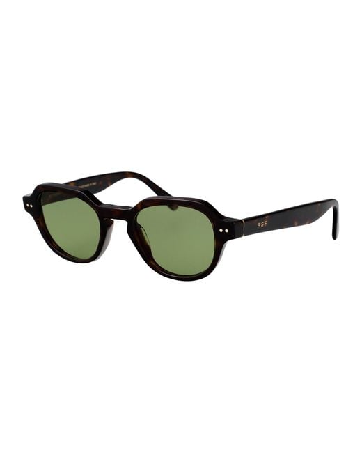 Retrosuperfuture Green Round Sunglasses Bch 3627