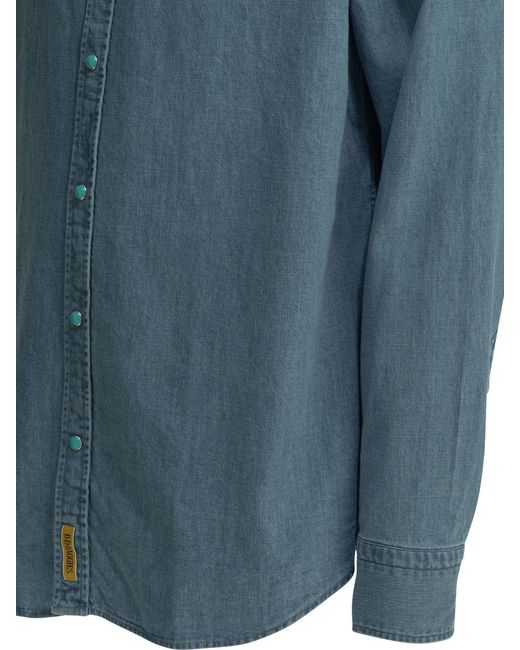 B.D. Baggies Blue Kim Light Cotton Shirt