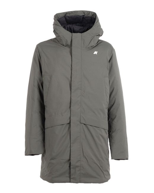 K-Way Gray Jarno St Thermo Padded Down Jacket