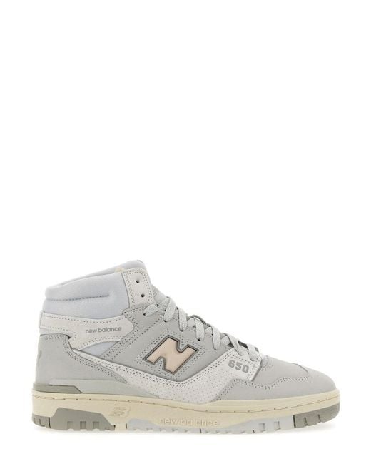 New Balance White 650 Sneaker for men