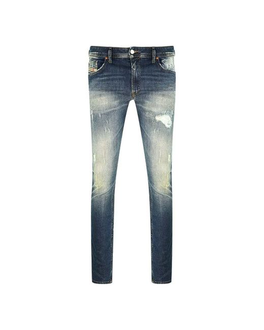 DIESEL Denim Thommer 084uw Jeans in Blue for Men Lyst