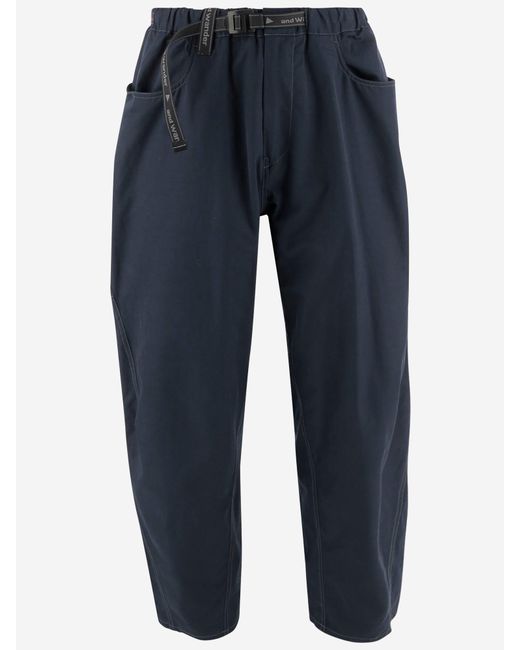 And Wander Und Hose mit Gürtel wandern in Blue für Herren