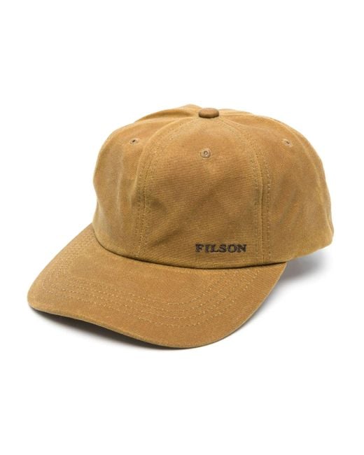 Filson Natural Oil Tin Low Profile Logger Cap It Is A for men
