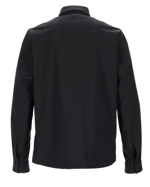 Herno Black Overshirt for men