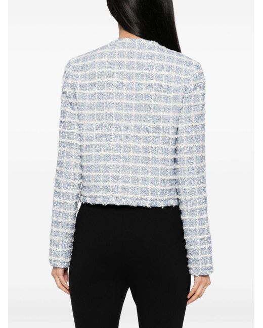 Versace White Tweed Jacket