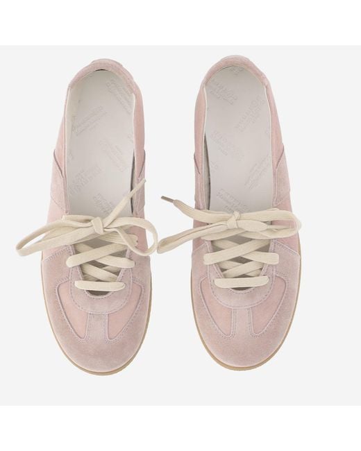 Maison Margiela Natural Ballerina Flats Replica Leather