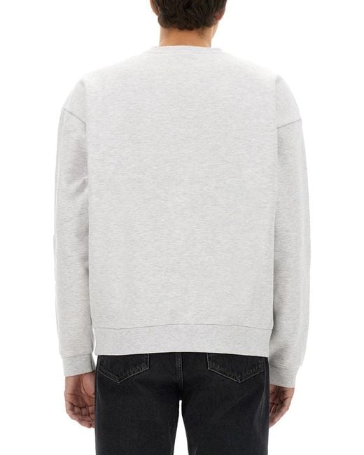 Obey White Sweatshirt With Logo for men