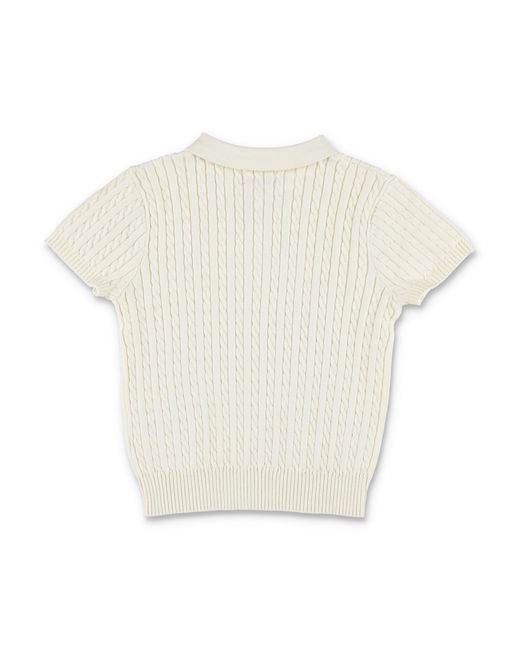 Polo Ralph Lauren White Sweaters