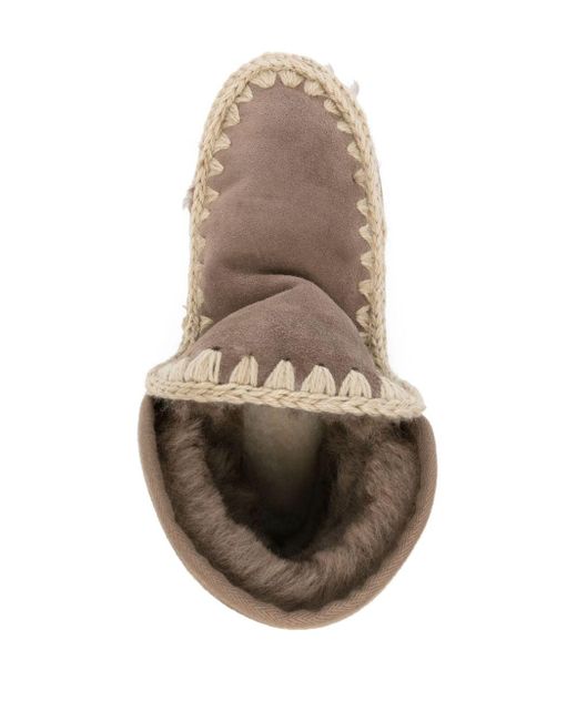 Mou Mini Eskimo-platformlaarzen in het Brown