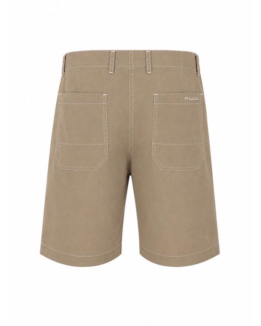 Paul Smith Heren Patch Pkt-short in het Natural voor heren