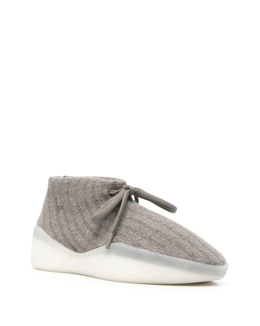 Fear Of God Gray Knit Runner Shoes for men