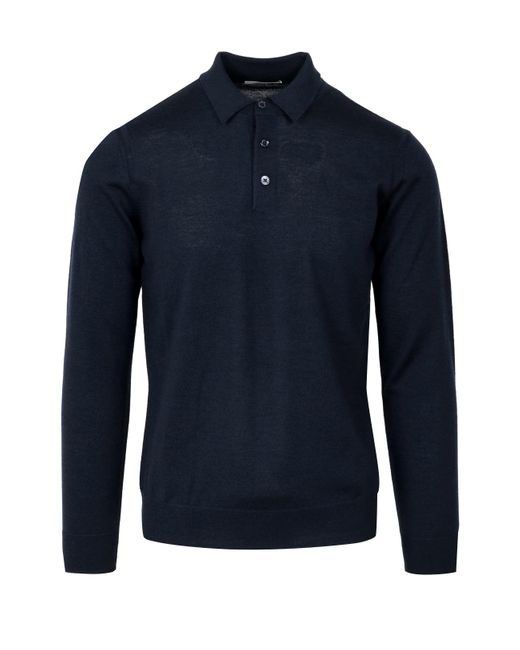 Paolo Pecora Pullover blau in Blue für Herren