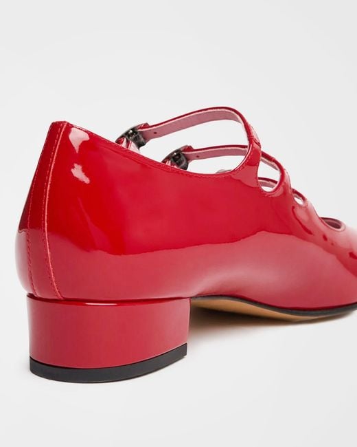 CAREL PARIS Red Mary Jane Ariana