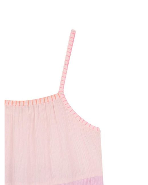 Billieblush Pink Vestito Con Bretelline