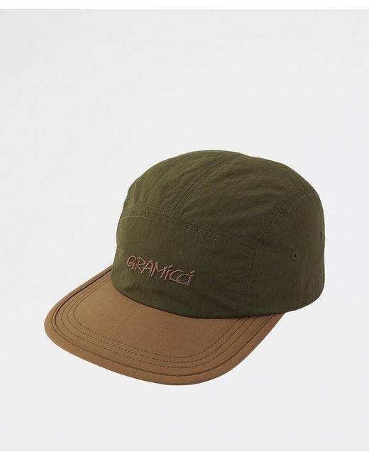 Gramicci Green Nylon Cap G4Sa016 for men
