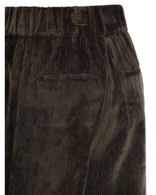 Peserico Black Fluid Cordhose