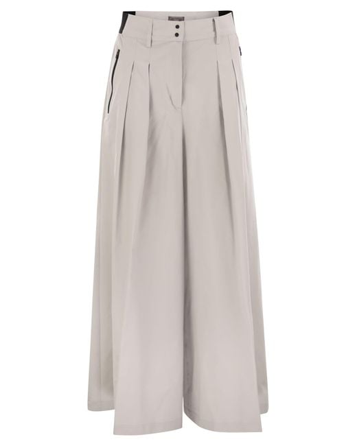 Herno Nylon Rokbroek in het Gray