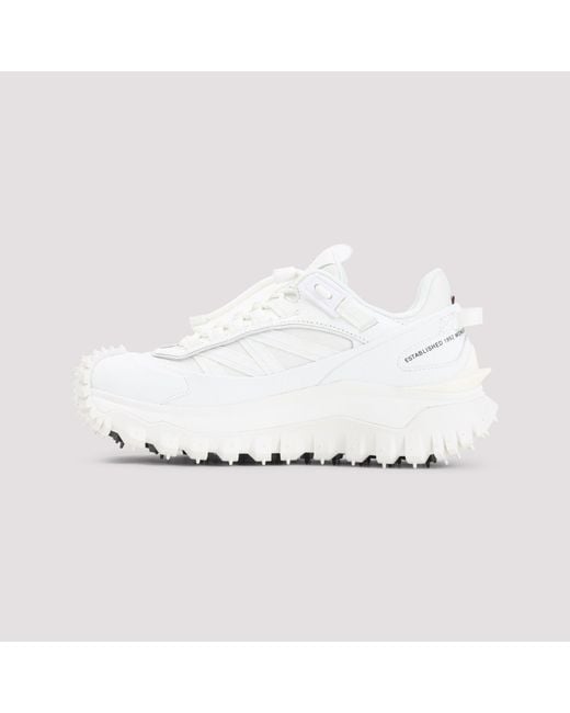 Moncler White Sneaker Trailgrip Gtx