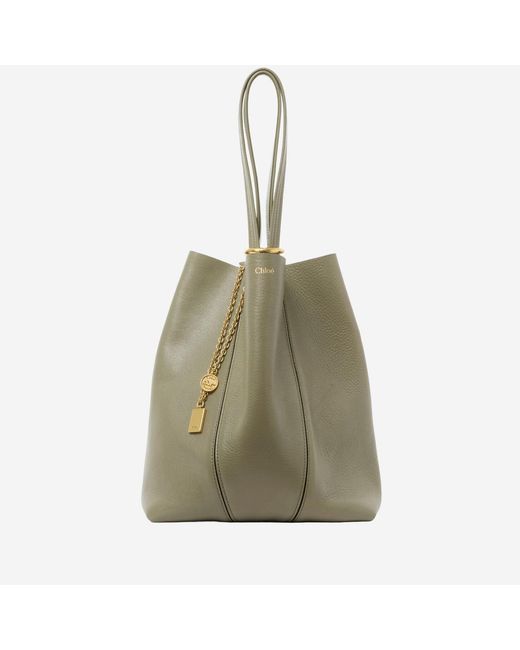 Chloé Green Spin Tote Bag