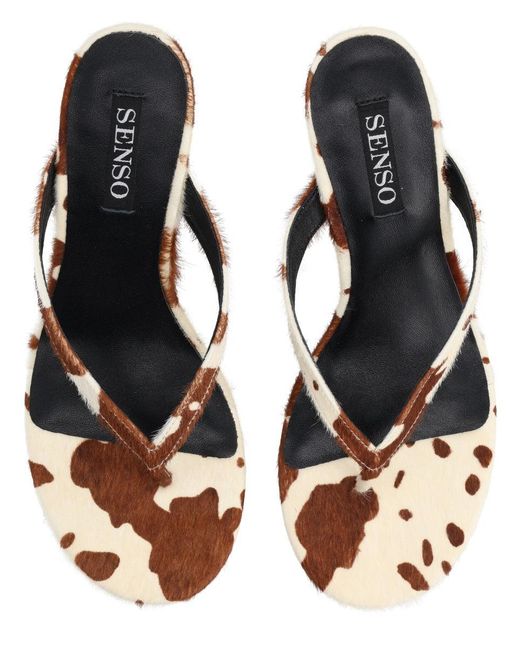 Senso Brown Sandalo "Farah" Con Tacco