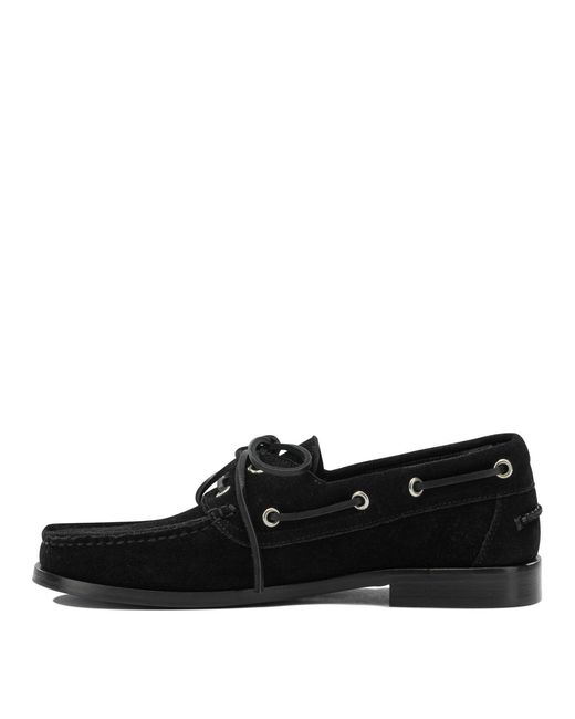 Aeyde Black Loafer und Hausschuhe