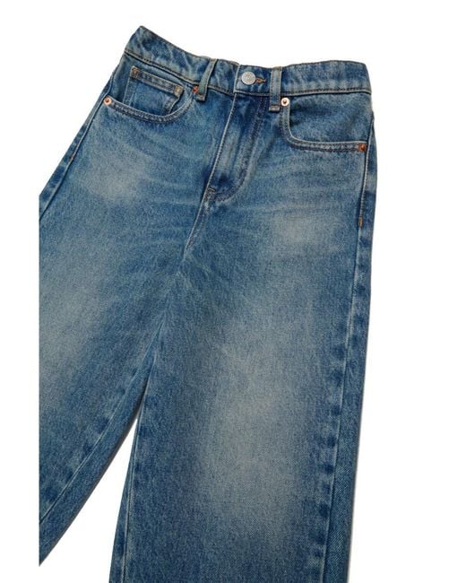 MM6 by Maison Margiela Blue Denim Pants