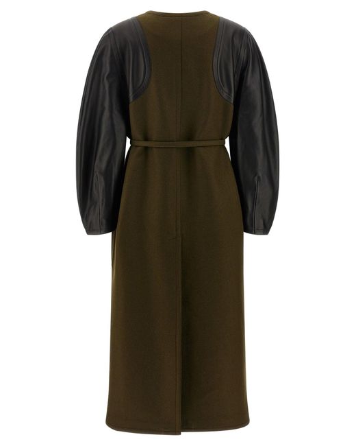 Fendi Green Wool Felt' Coat