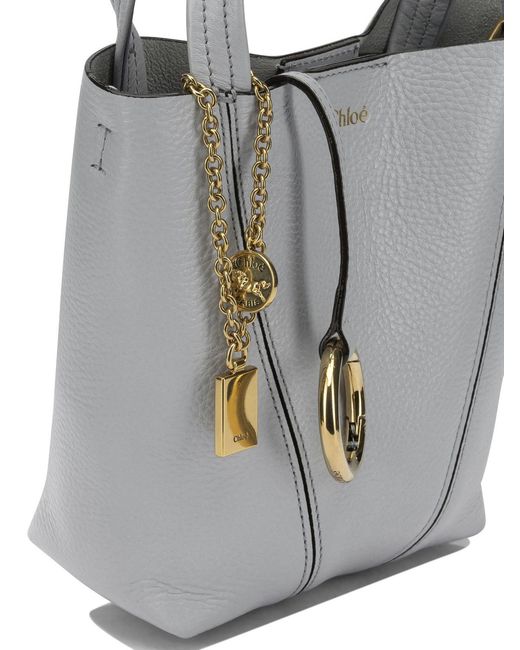 Chloé Gray "Spin" Small Handbag