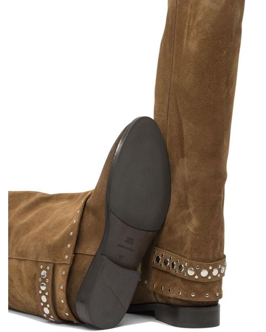 Strategia Brown Rubber Boots