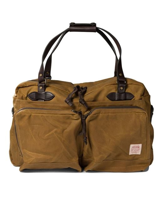 Filson Brown "48 Hour" Duffle Bag for men