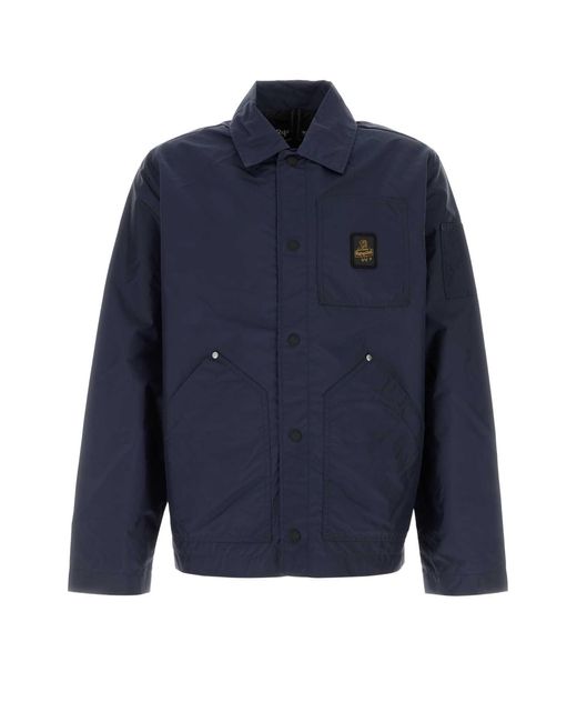 Refrigiwear Blue Nylon Hart Jacket