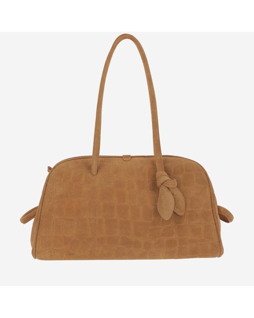 Jacquemus Brown Medium Touring Bag