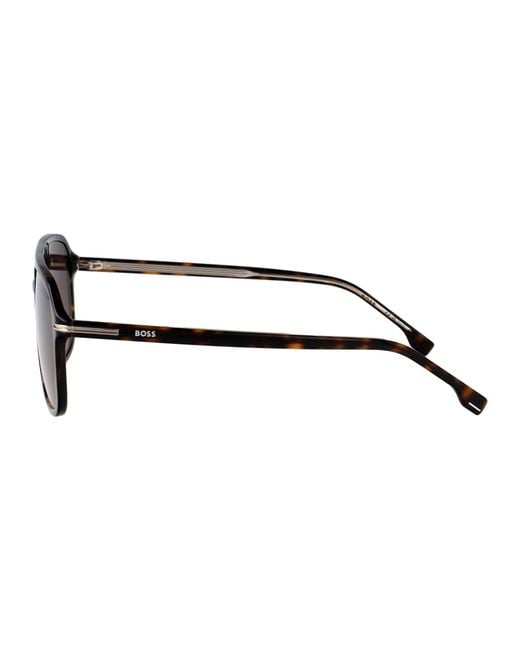 Boss Brown Squared Sunglasses Boss 1751/S 086 for men