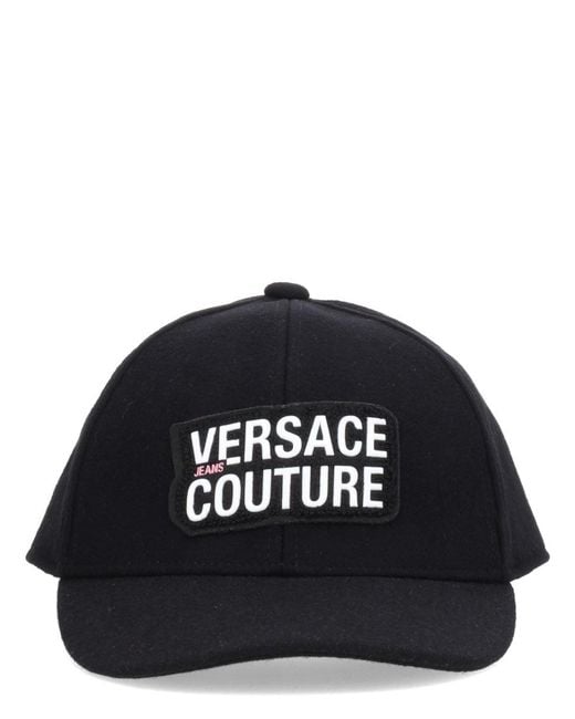 Versace Jeans Couture Black Baseball Cap for men