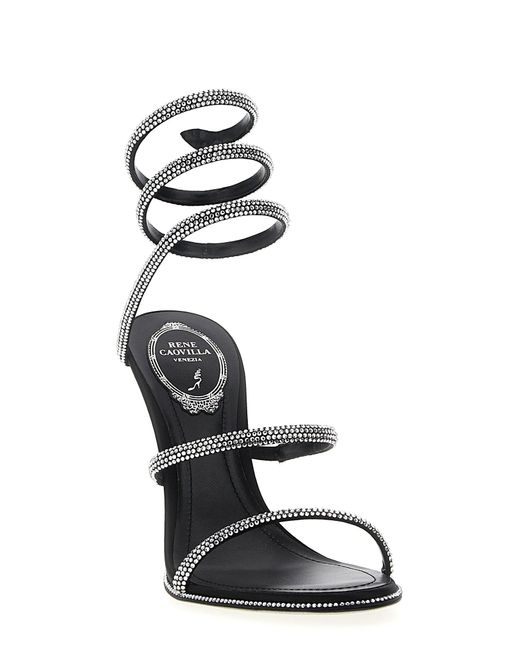 Rene Caovilla Metallic 'Cleo' Sandals