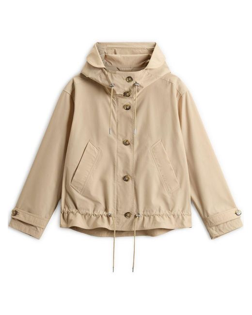 Woolrich Korte Parka in het Natural