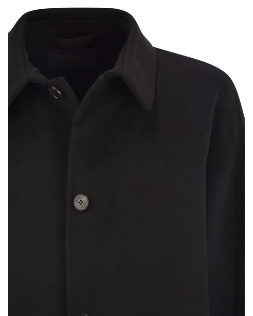 Paltò Black Maurilio Wool Coat for men