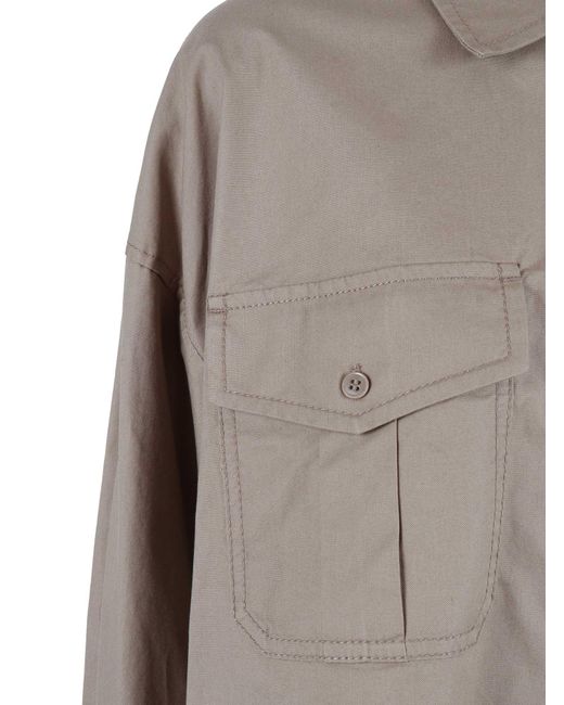 Weekend by Maxmara Gray Camicia Accenni