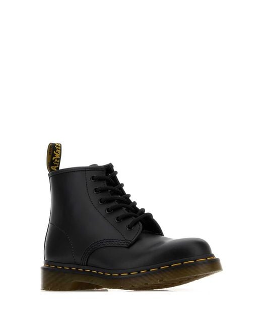 Dr. Martens Black 101 Ys 6 Eye Boot