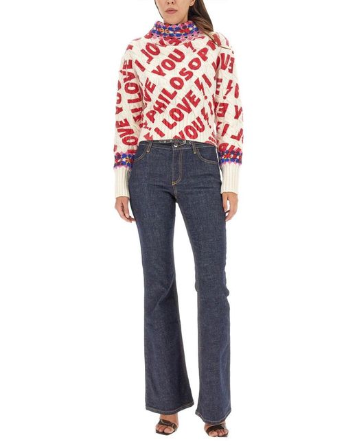 Philosophy Di Lorenzo Serafini Red I Love You Philosophy Jersey