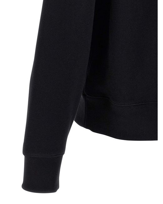 Burberry Classic Hoodie With Embroidered Logo Designe in Black für Herren