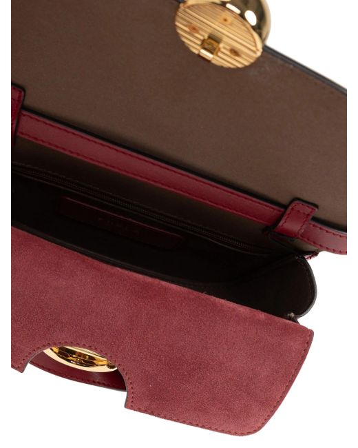 Furla Red Sfera Mini Crossbody Rou
