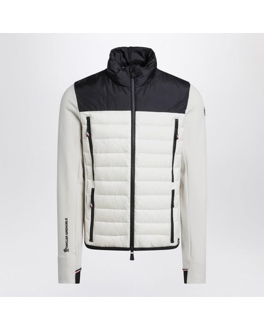 Moncler Black Padded Sweatshirt for men