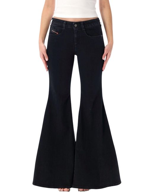 DIESEL Blue Flare Jeans 1970 D-Blees