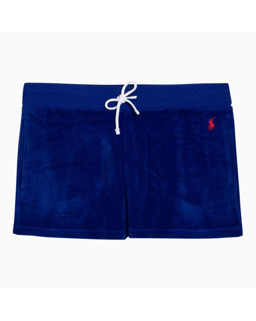 Polo Ralph Lauren Blue Royal Chenille Shorts